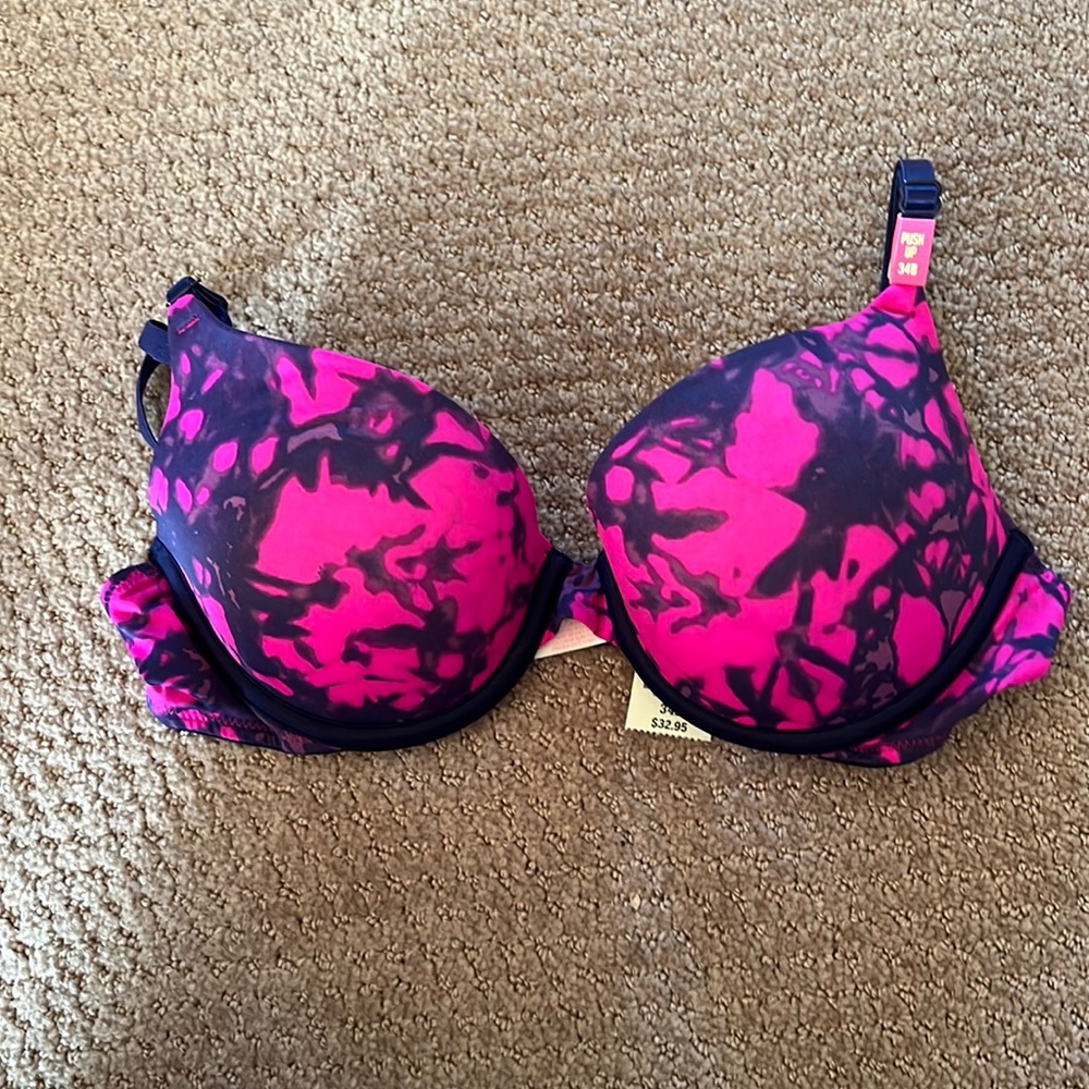 Victoria Secret PINK Bra - pink and purple - 34B